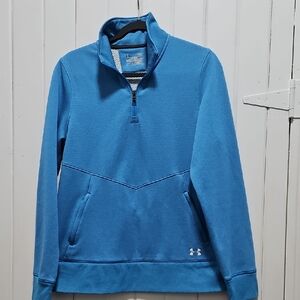 Under Armour Teal Quarter-Zip Pullover